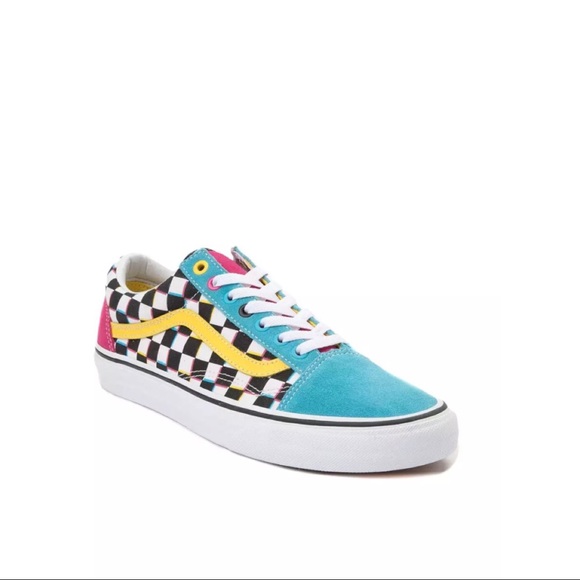 vans multicolor checkerboard old skool